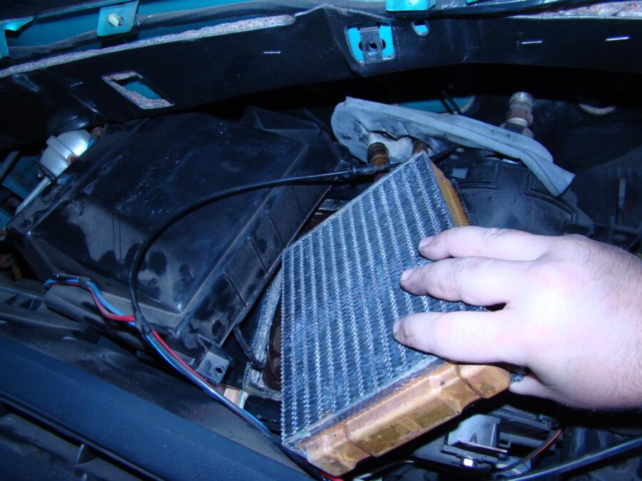 car-heater-clogged