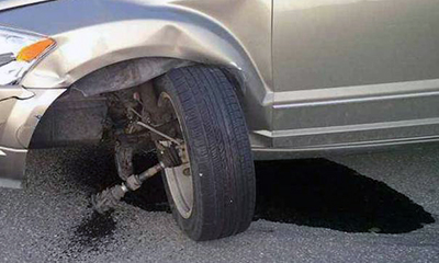 Signs of Bad Shocks on a Car