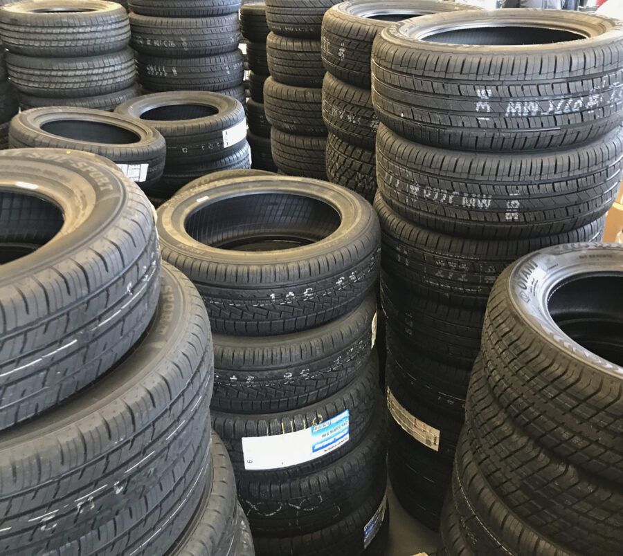 Scrap your car and sustainable tires