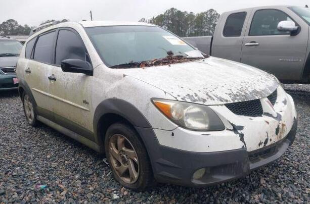 Scrapped Pontiac Vibe