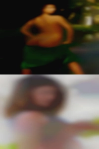 Sexy woman milk nude woman at pussy.